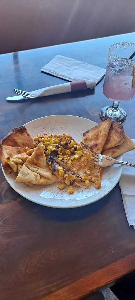 Hummus and Pita Bread