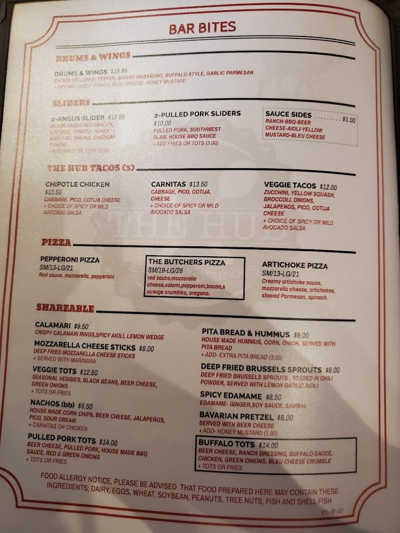 The Hub Eats & Drinks